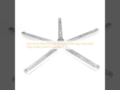 एल्यूमीनियम मिश्र धातु डाई कास्ट फर्नीचर कुर्सी पैर समायोज्य उच्च गुणवत्ता कुंडा कुर्सी आधार