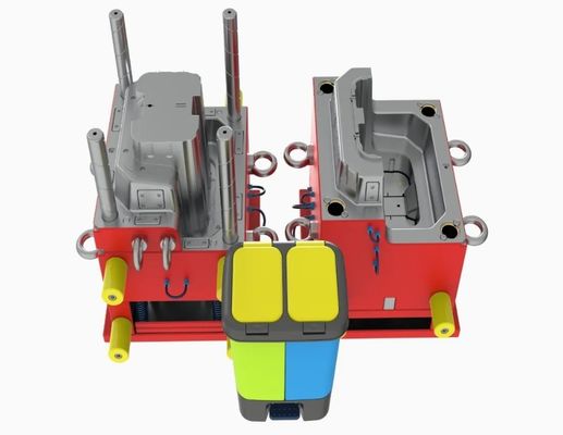100L 120L 240L 660L 1100L प्लास्टिक डस्टबिन कचरा डिब्बा कचरा डिब्बा कचरा डिब्बा बाल्टी इंजेक्शन प्रयुक्त सेकंड हैंड मोल्ड